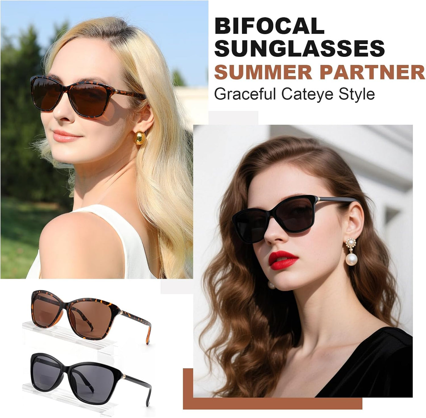 Aurora Bifocal Reading Sunglasses