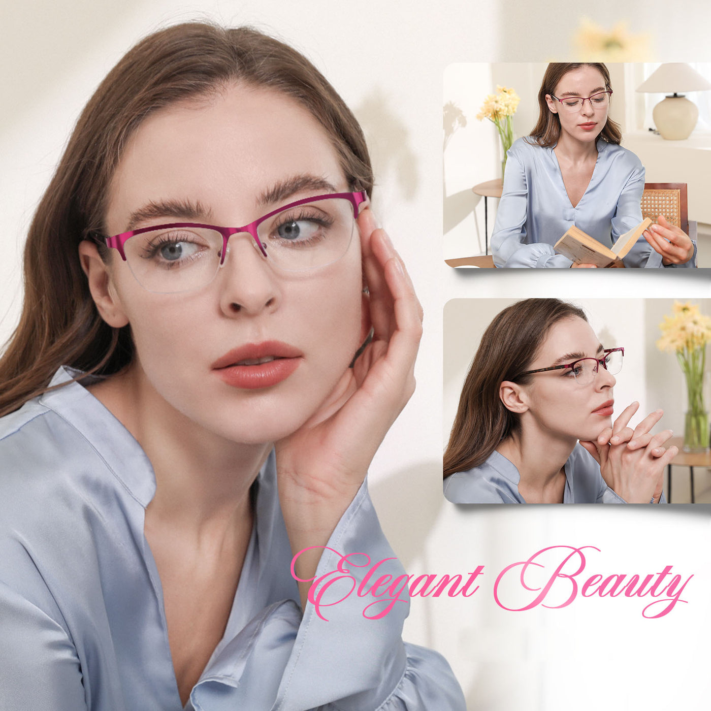 Lecteur multifocal violet