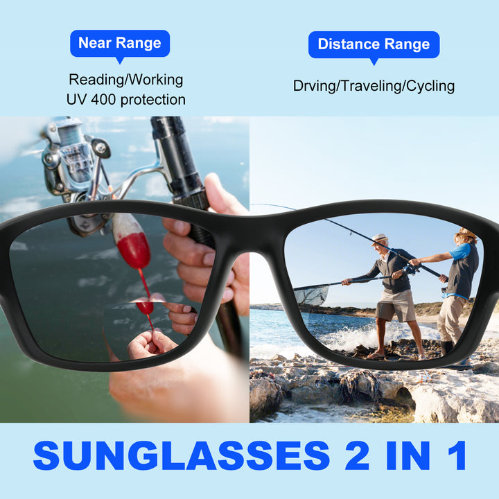 Bifocal reading sunglasses driving cycling 2421