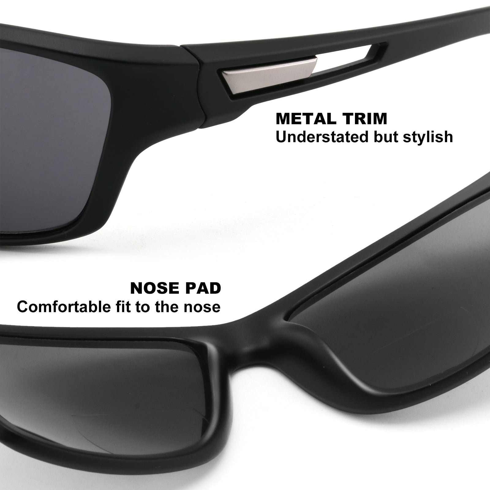 Bifocal reading sunglasses men Polarized uv400 2421