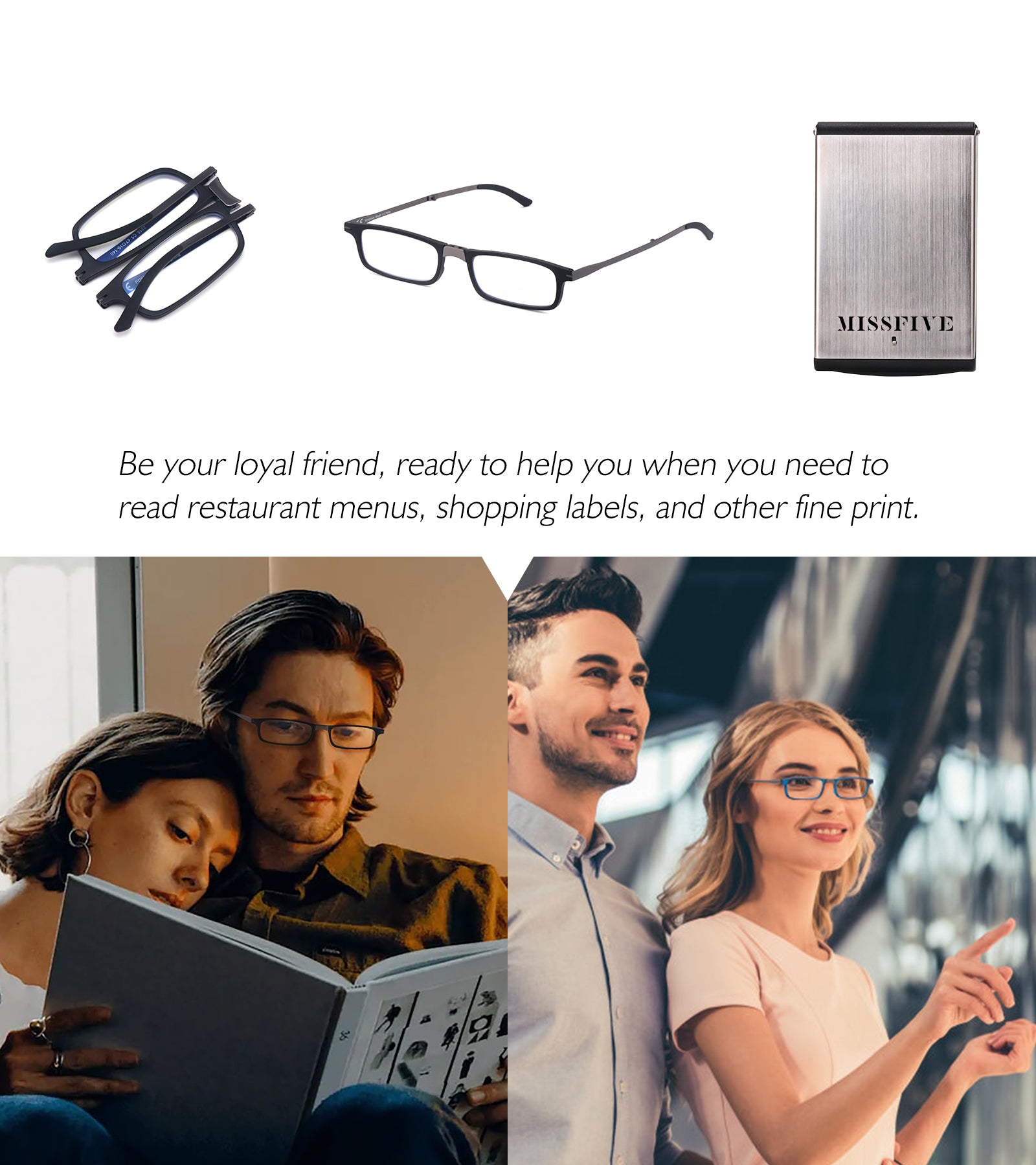 Ultra-Thin Lightweight Reading Glasses 2216