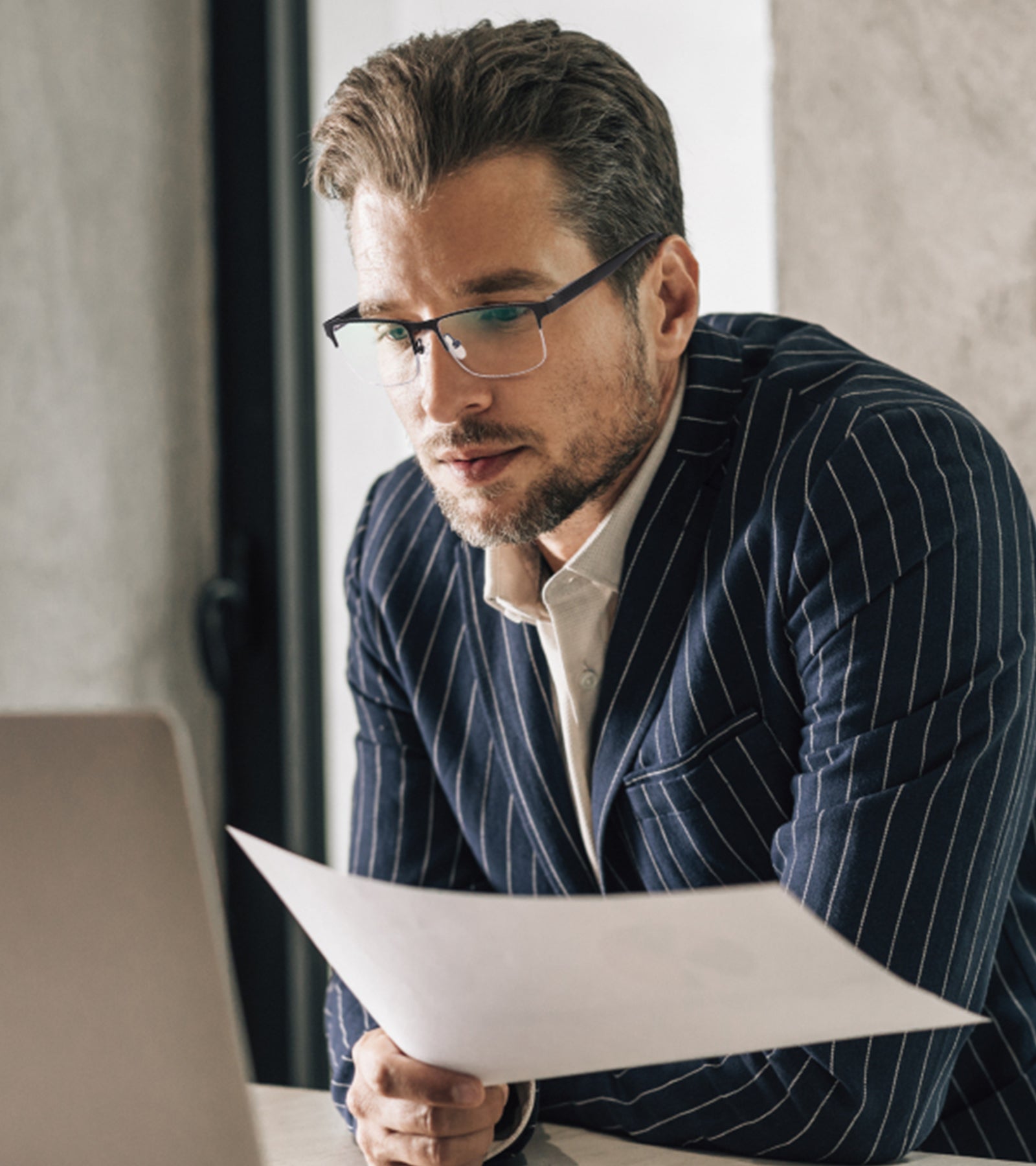 multifocal glasses men progressive computer Workspace 5301
