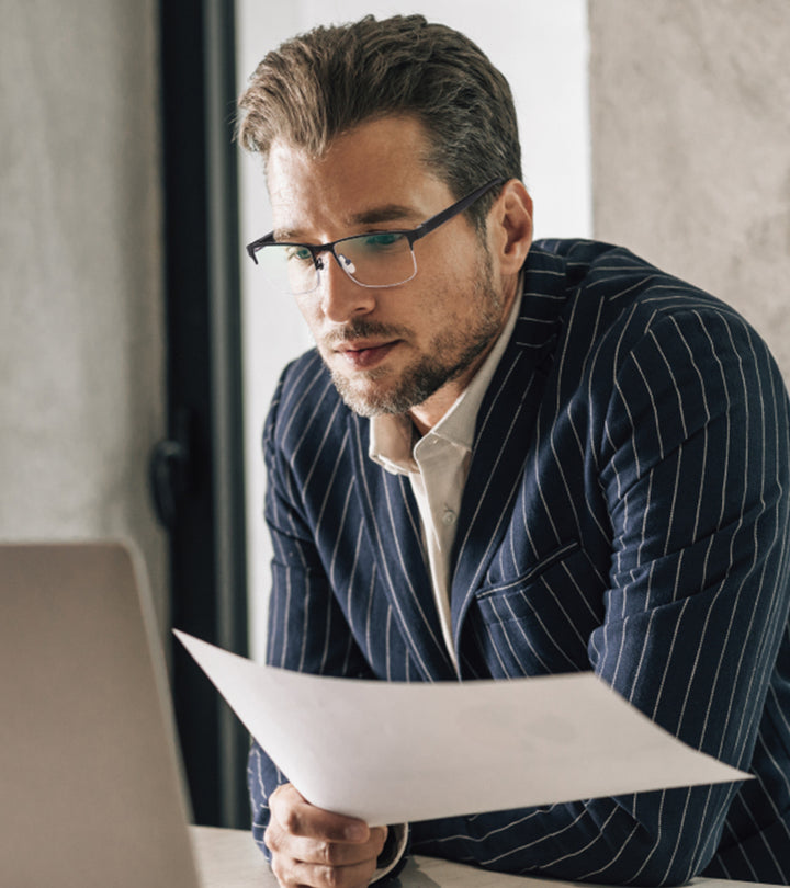 multifocal glasses men progressive computer Workspace 5301

