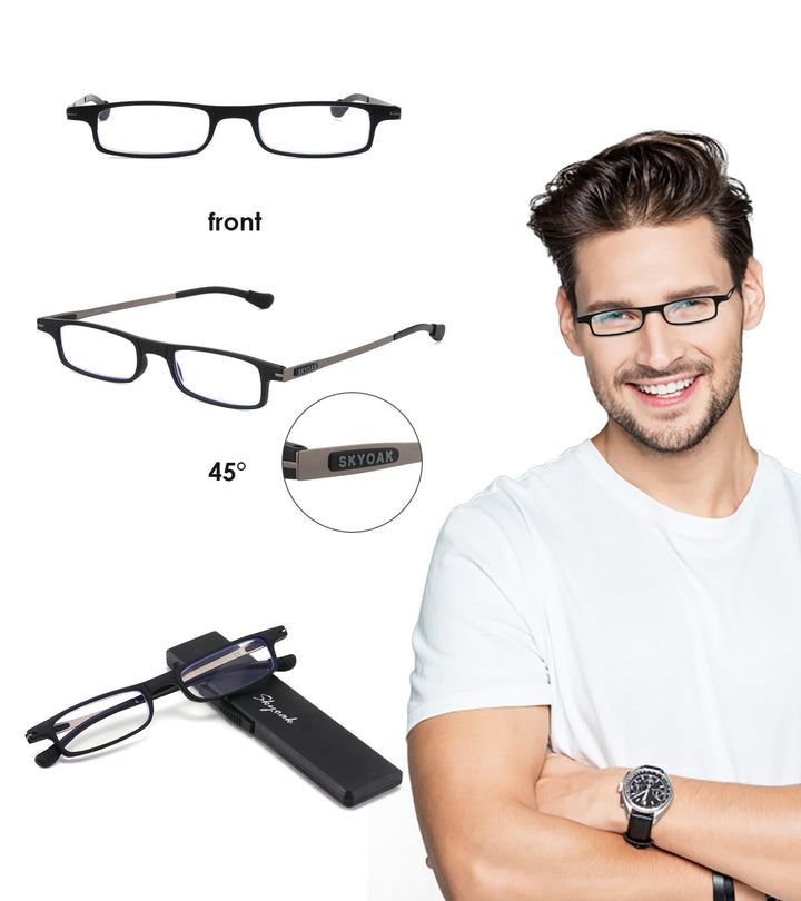 folding reader blue light blocking lens 2 pack 5309
