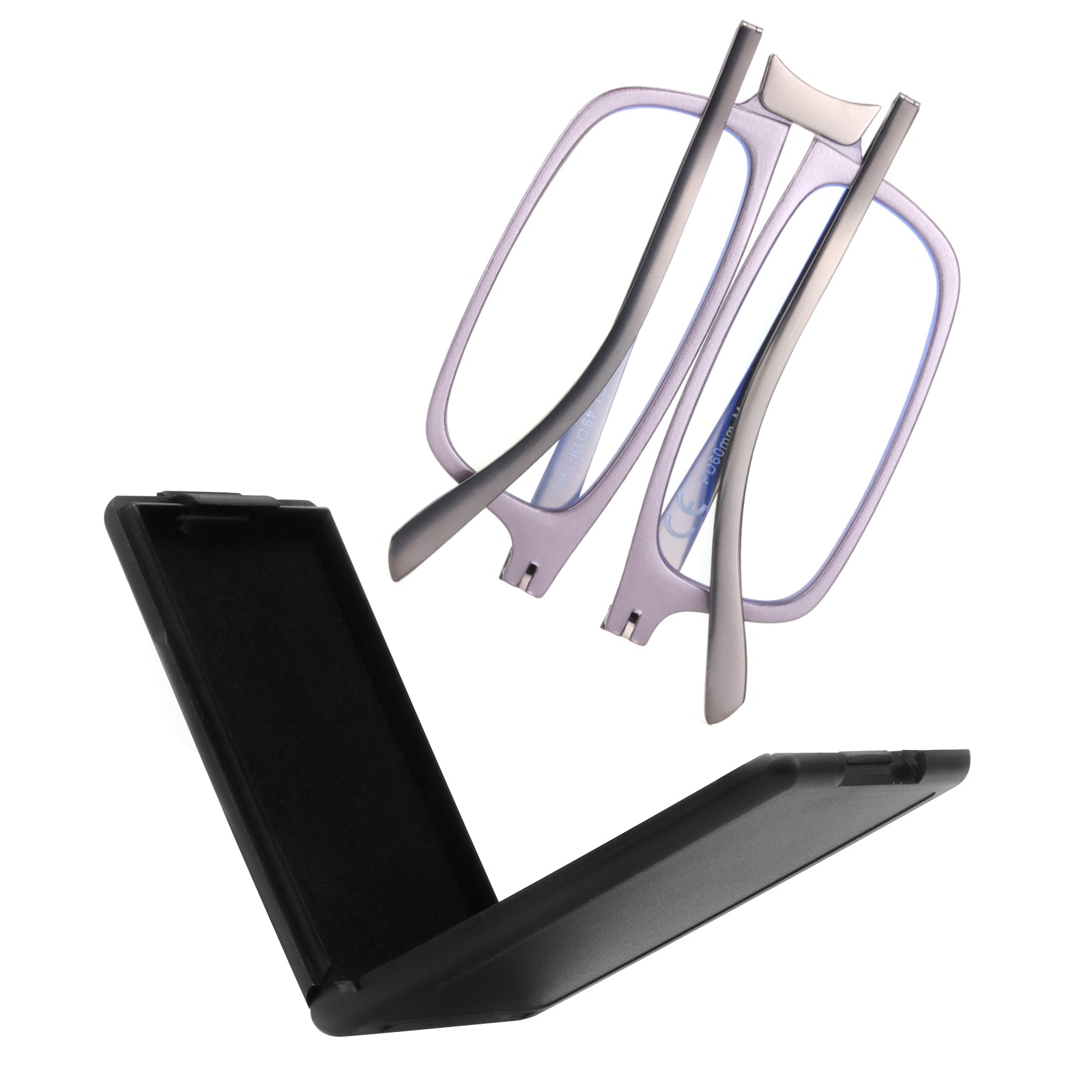 folding reader purple grey 2301