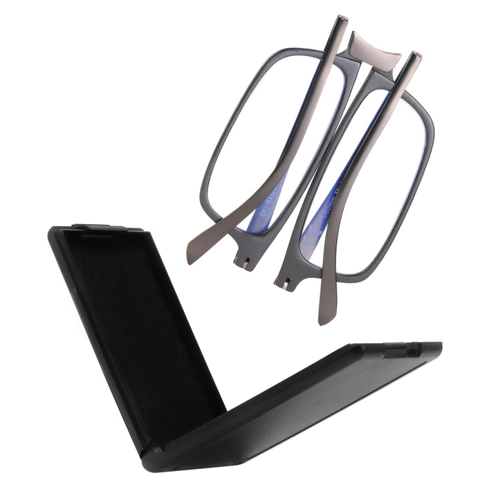 grey folding reader for men 2301