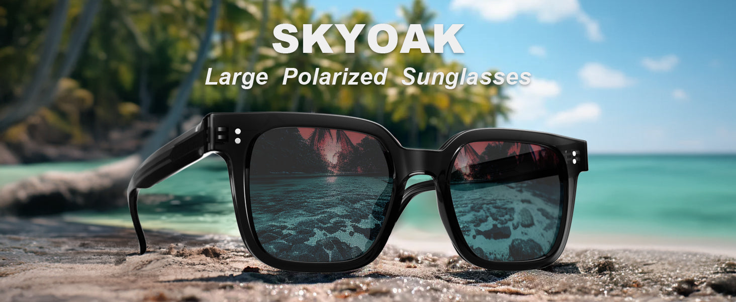 large polarized sunglasses men women 2407