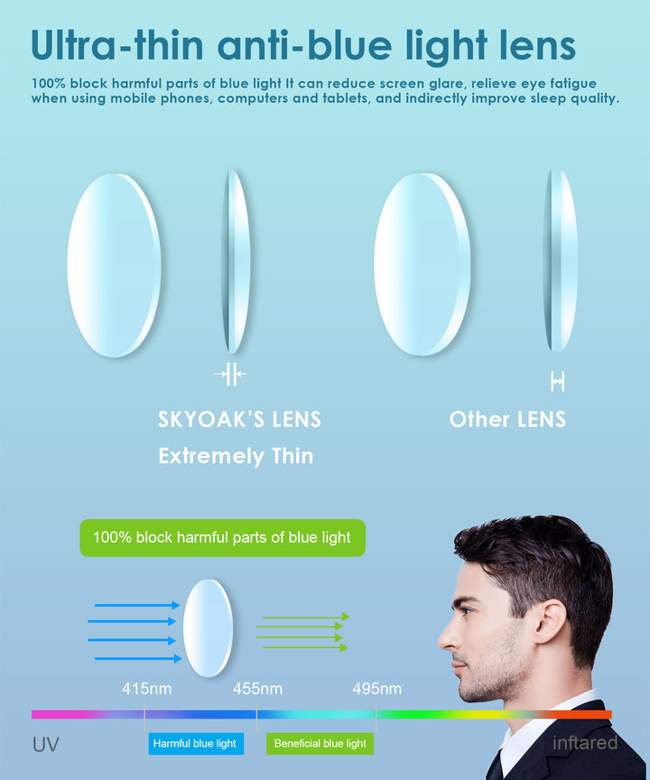 progressive reading glasses eyeglasses men 2404
