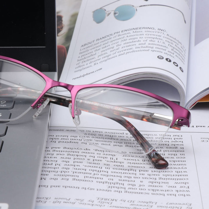 progressive reading glasses purple women multifocal for interacting 5203
