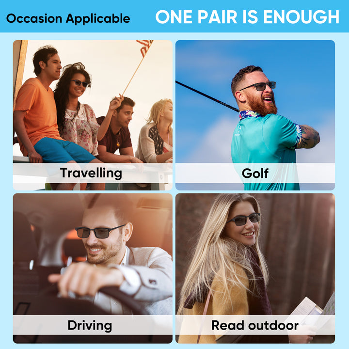 Atlanta Bifocal Reading Sunglasses bifocal readers for computer and phone  driving travelling skyoak B2014