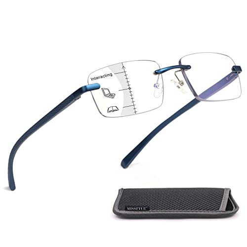 Multifocus reading glasses light skyoak 5102