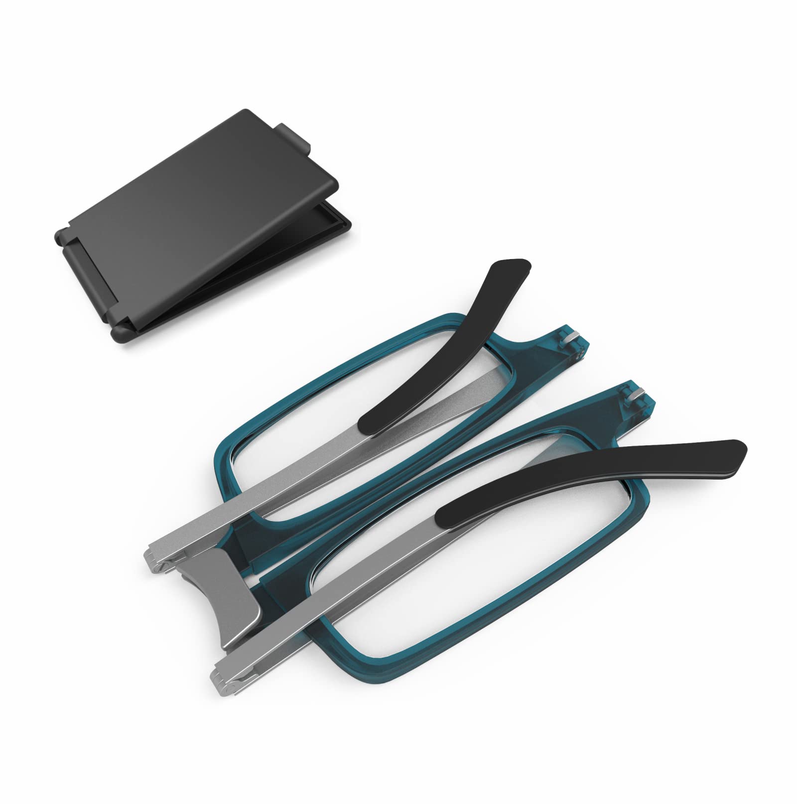 folding reading glasses for men women thin compact comfortable 2104